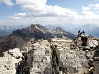 the summit of Haiduk Peak