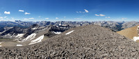 summit pano from Outlaw Peak