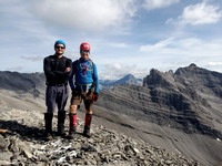 (L-R) Konrad and Myself at the summit of Fortress South Peak