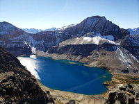 Lake McArthur from the summit