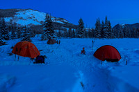 blue hour at our camp (CD)