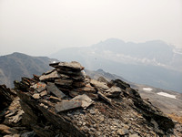 the summit of Waputik Peak