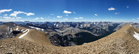 summit pano from Mt. Cornwall